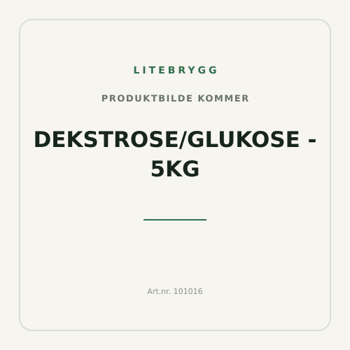 Dekstrose/Glukose - 5kg