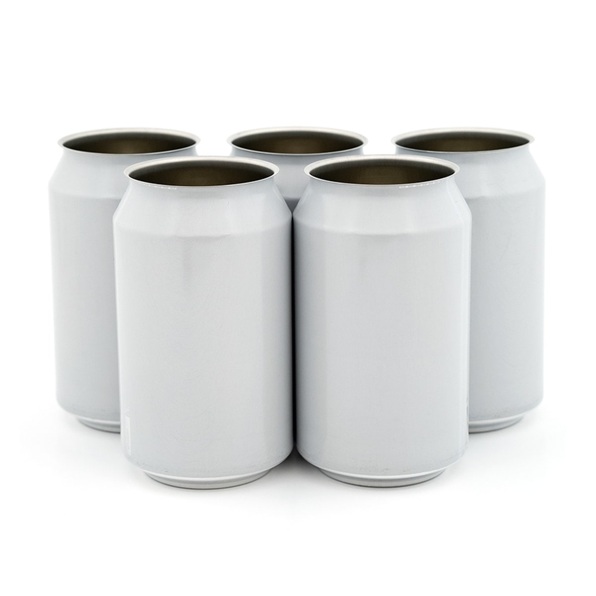 440ml hvit Ølboks - 162stk