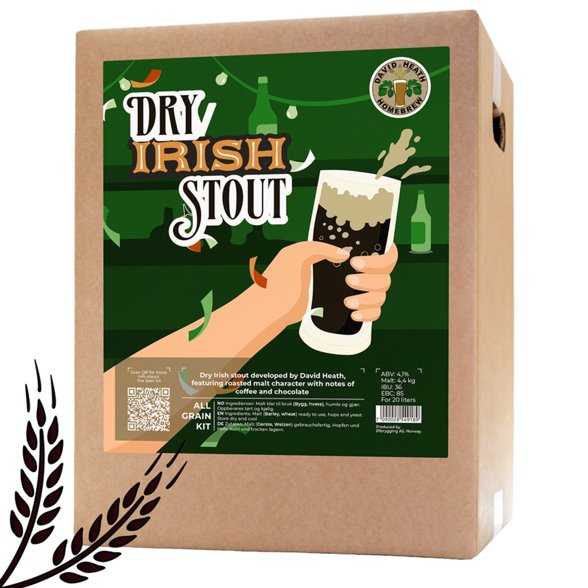 Dry Irish Stout - Allgrain