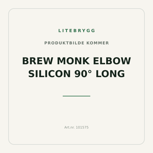 Brew Monk elbow silicon 90° long