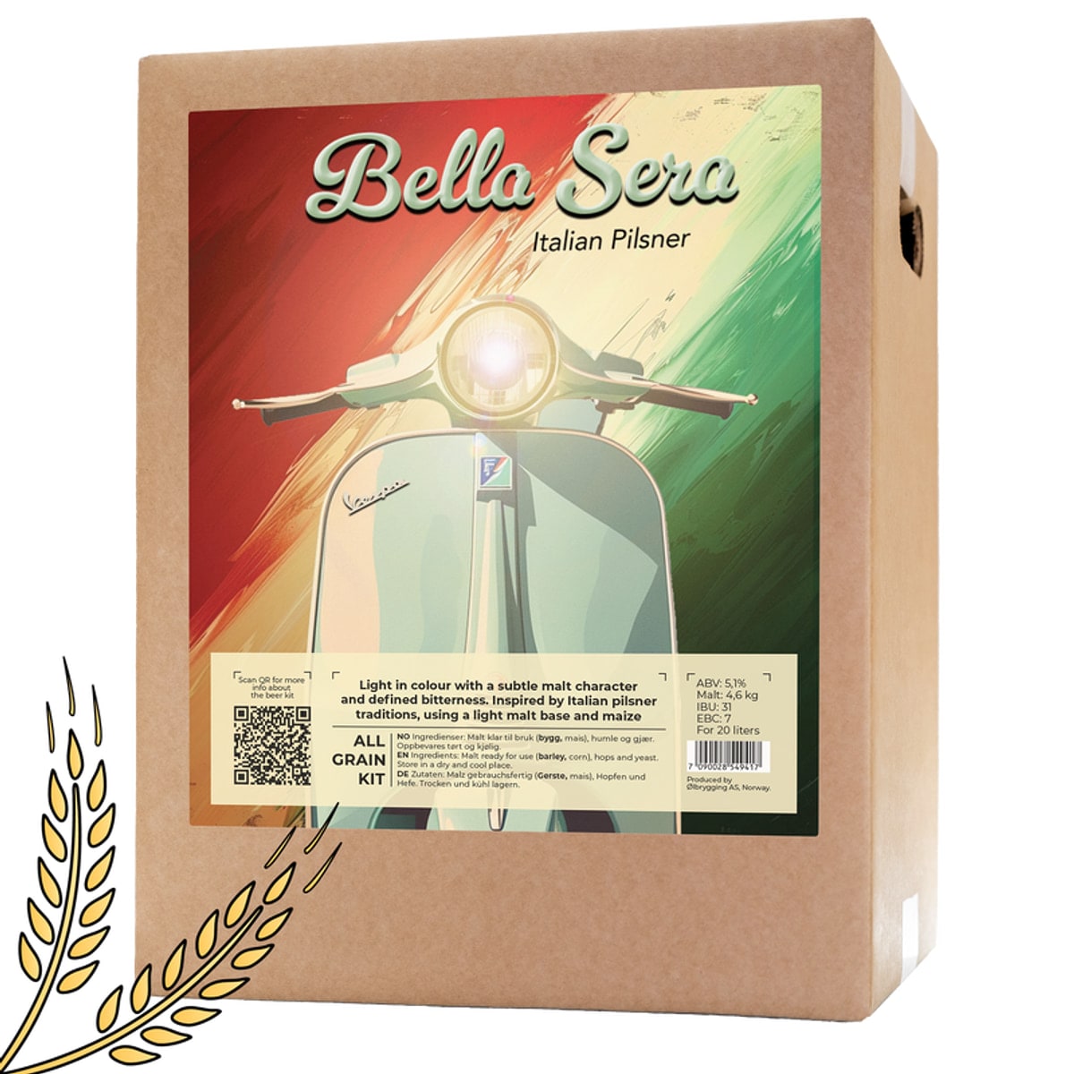 Bella Sera Italian Pilsner