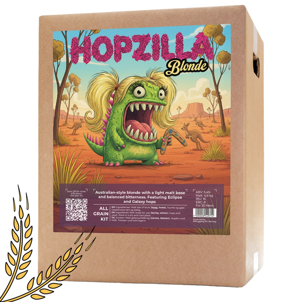 Hopzilla Blonde - Allgrain