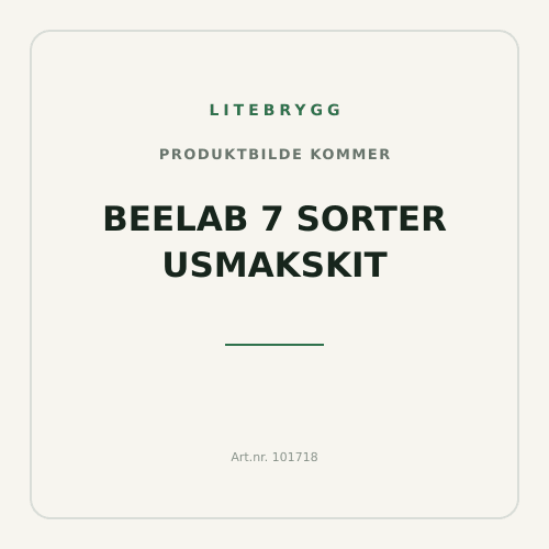 Beelab 7 sorter usmakskit