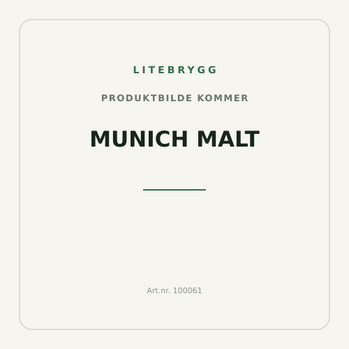 Munich malt