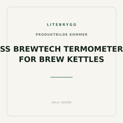 Ss Brewtech termometer for Brew Kettles