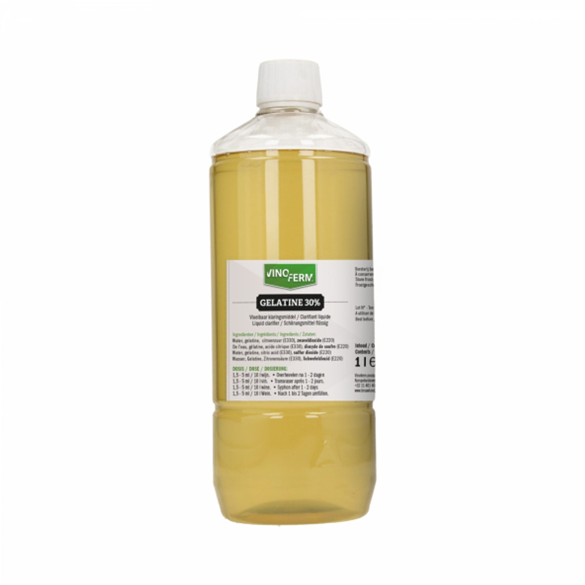 Gelatine 30% 1L
