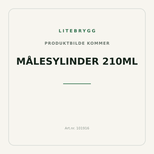 Målesylinder 210ml