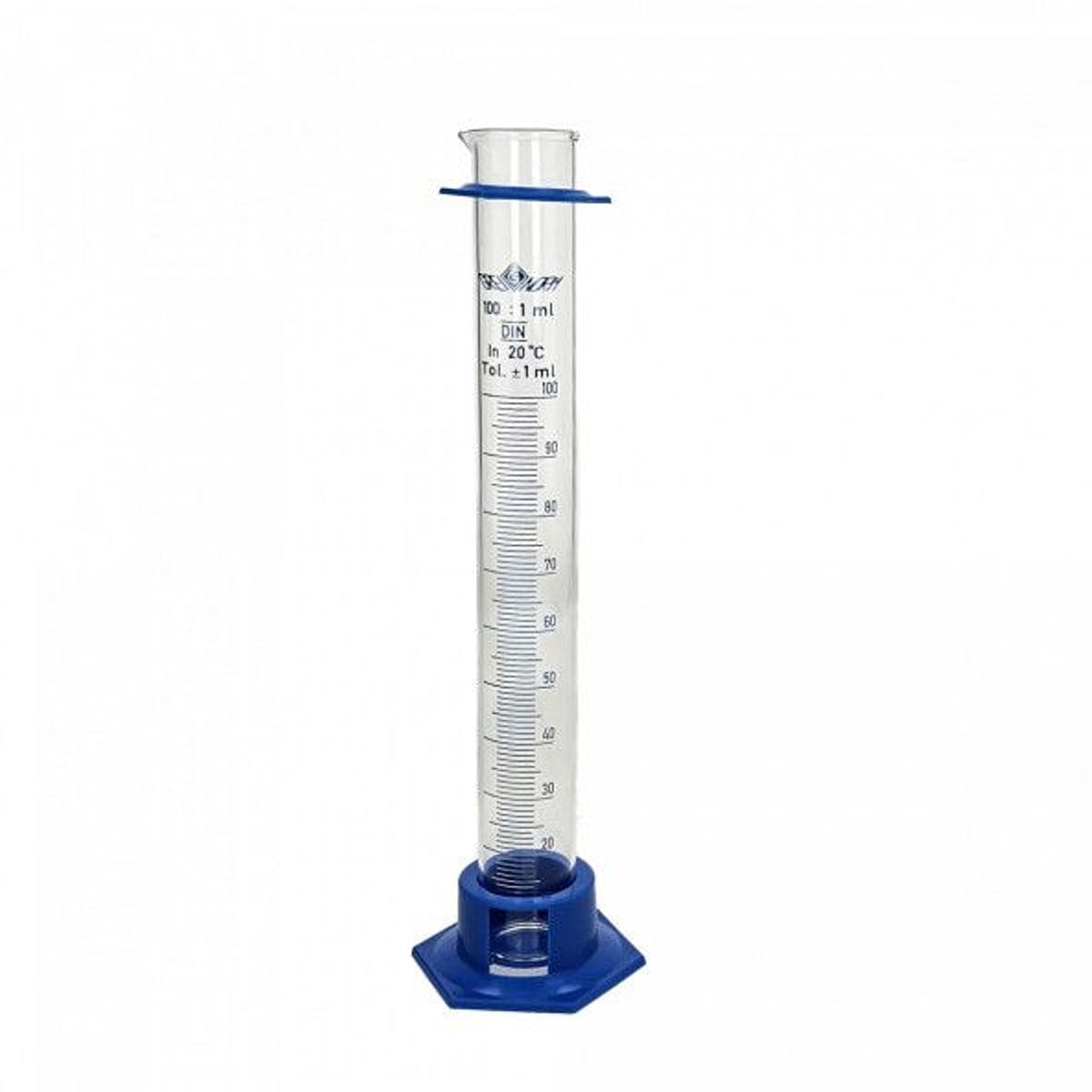 Testrør 100ml glass