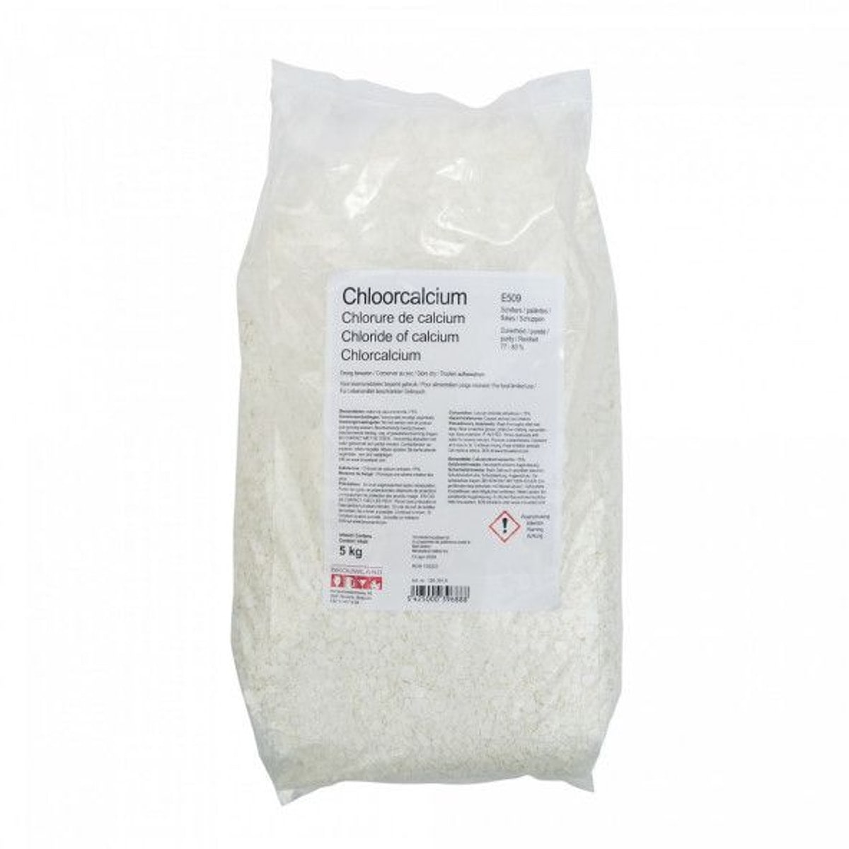 Kalsiumklorid, flaket - 5kg