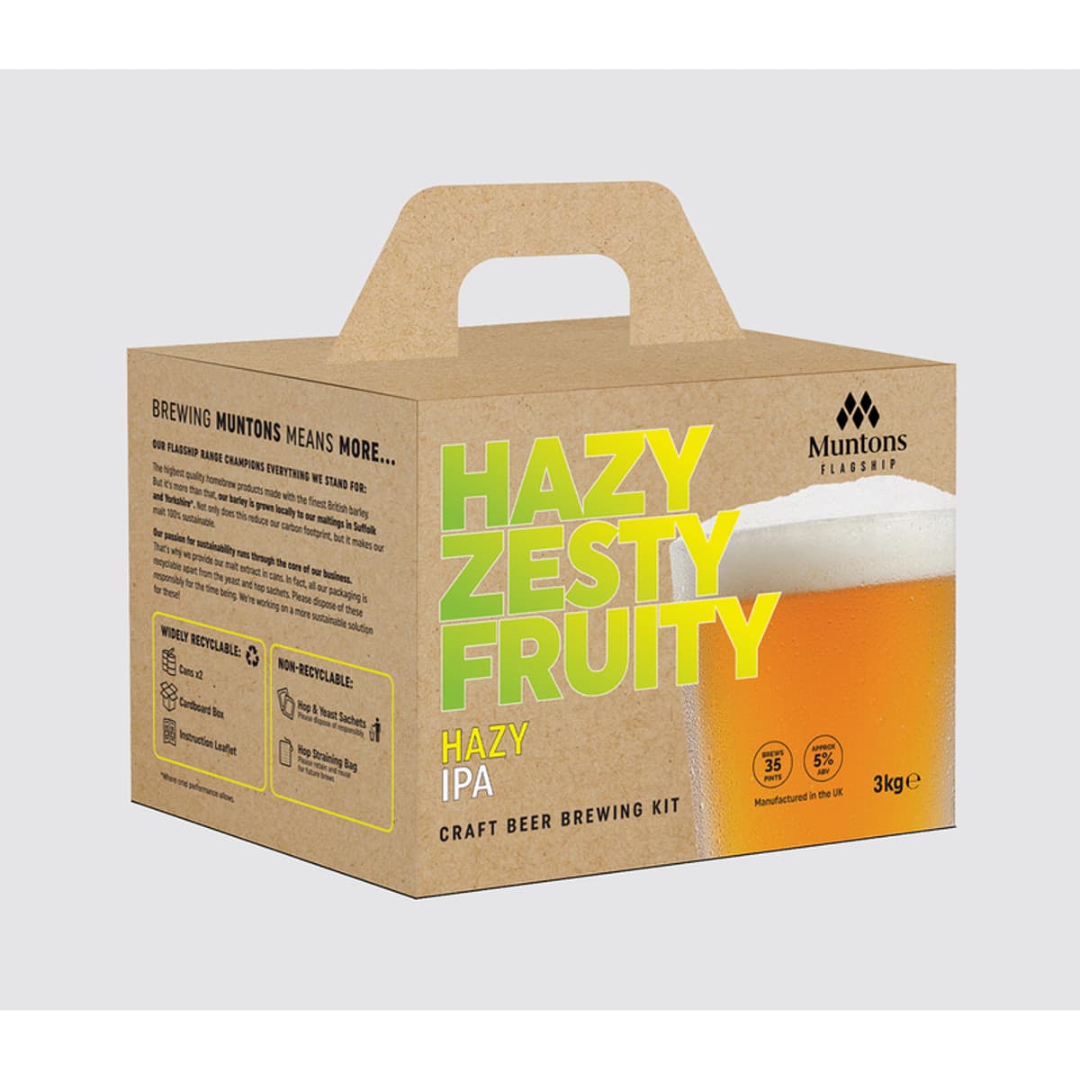 Hazy Zesty Fruity IPA